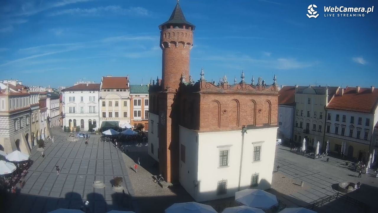 Rynek miejski w Tarnowie - 16 wresień 2026, 15:59