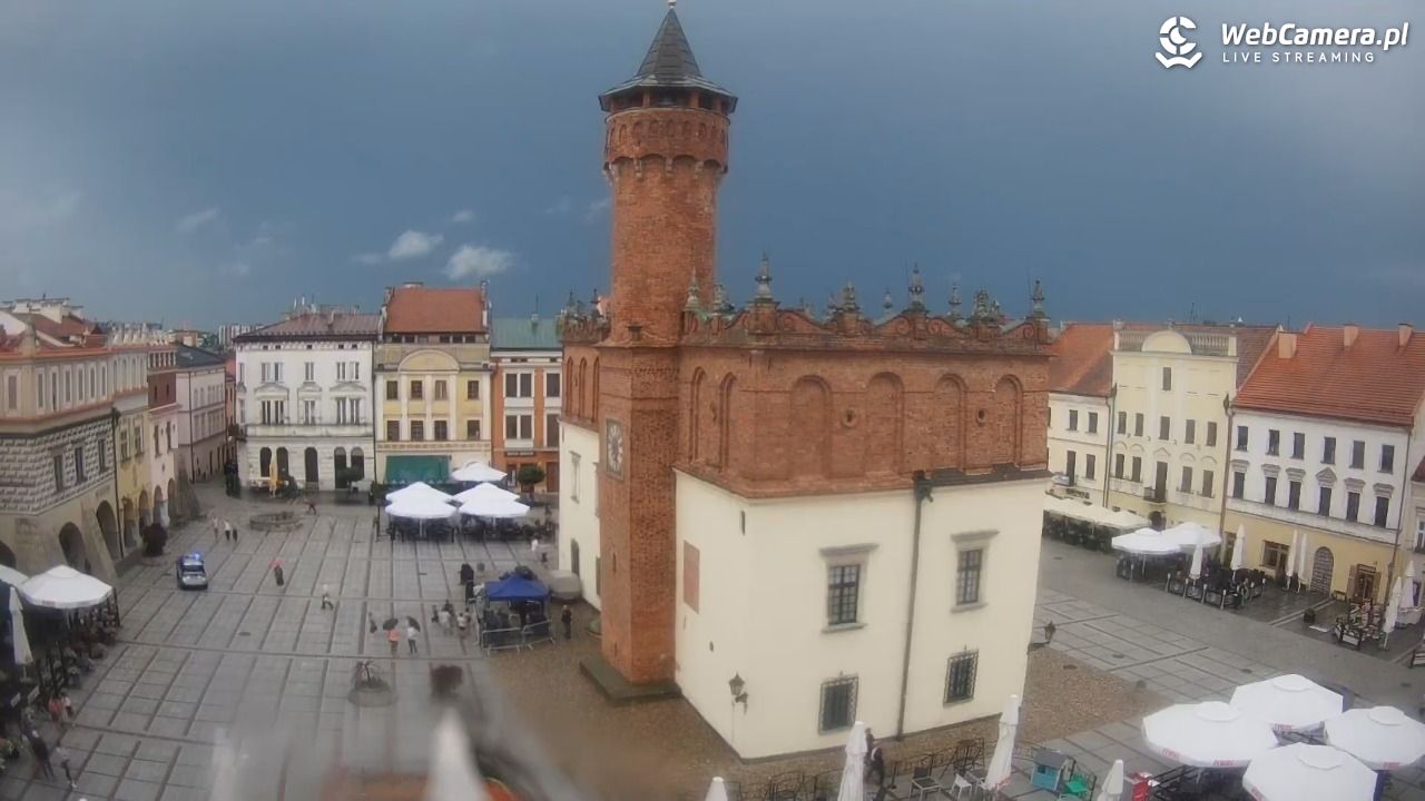 Rynek miejski w Tarnowie - 19 lipiec 2026, 19:25