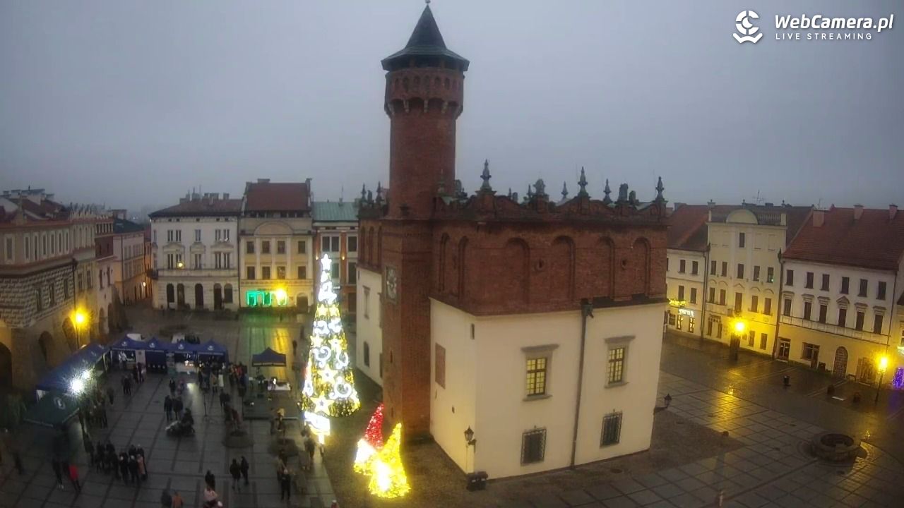 Rynek miejski w Tarnowie - 21 grudzień 2025, 15:49