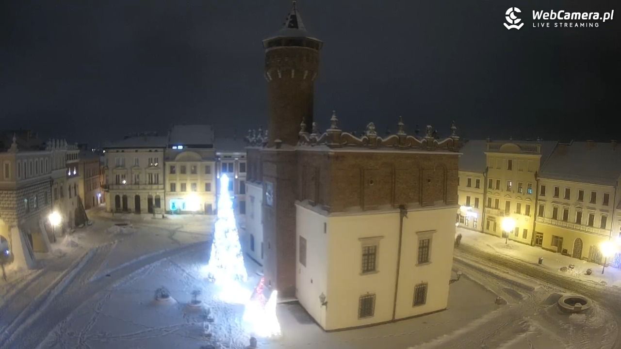 Rynek miejski w Tarnowie - 08 styczeń 2026, 21:49
