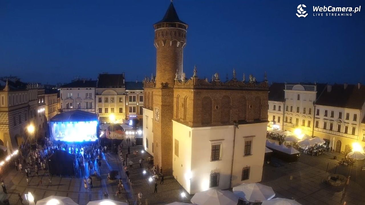 Rynek miejski w Tarnowie - 27 czerwiec 2026, 21:35