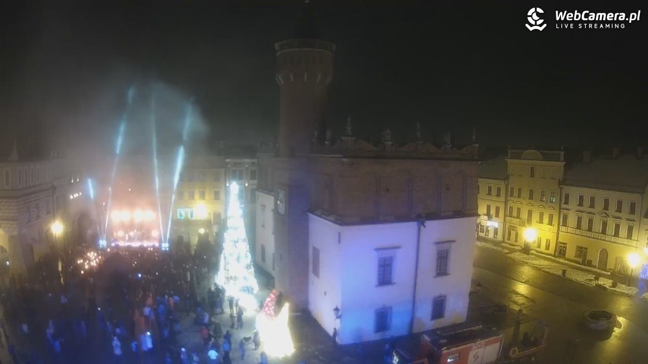 Rynek miejski w Tarnowie - 25 styczeń 2026, 20:03