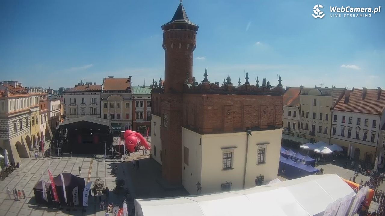 Rynek miejski w Tarnowie - 24 maj 2026, 10:50