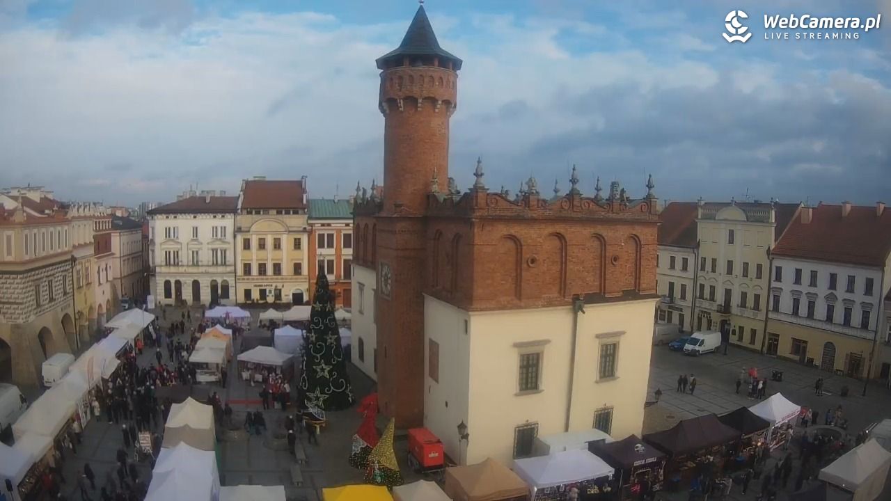 Rynek miejski w Tarnowie - 14 grudzień 2025, 14:03