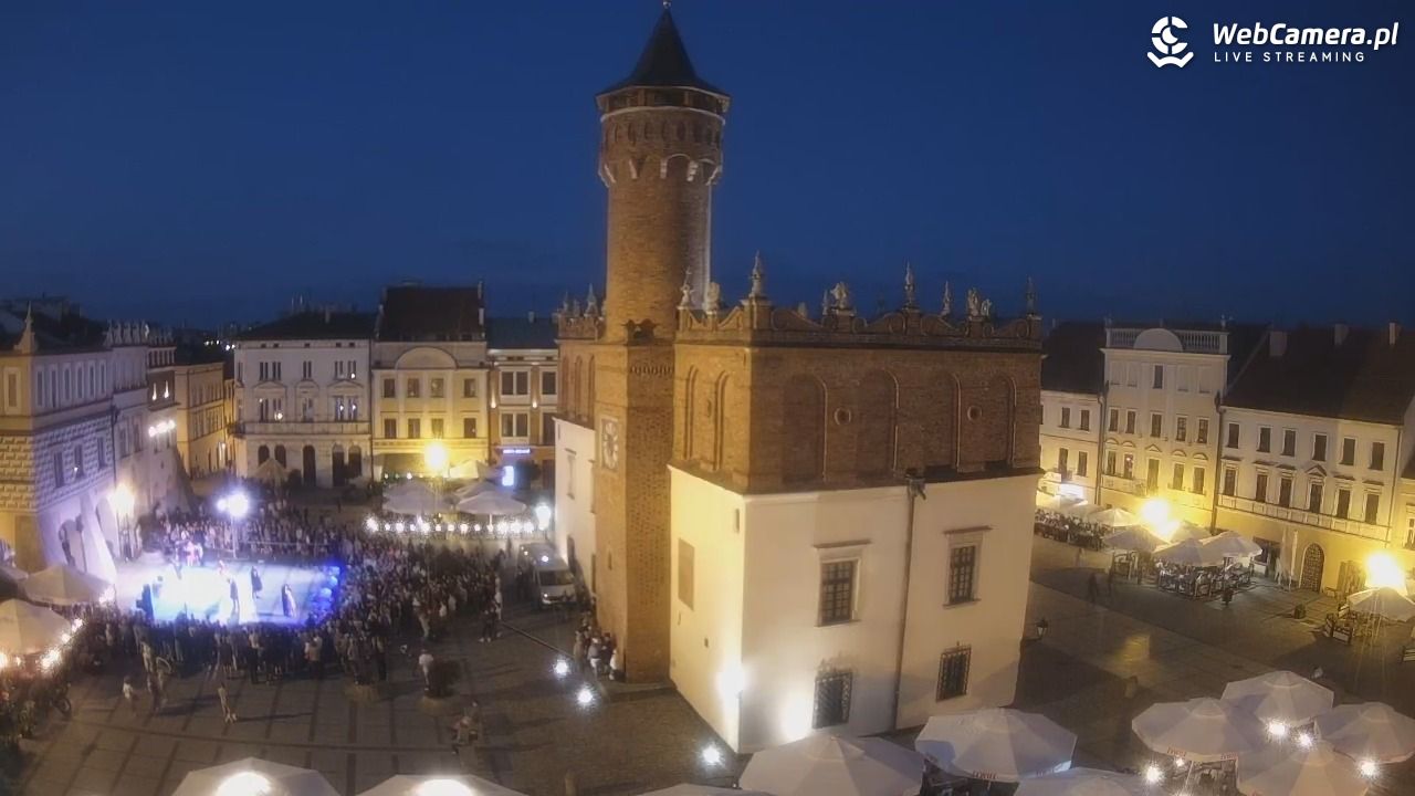 Rynek miejski w Tarnowie - 04 lipiec 2026, 21:34