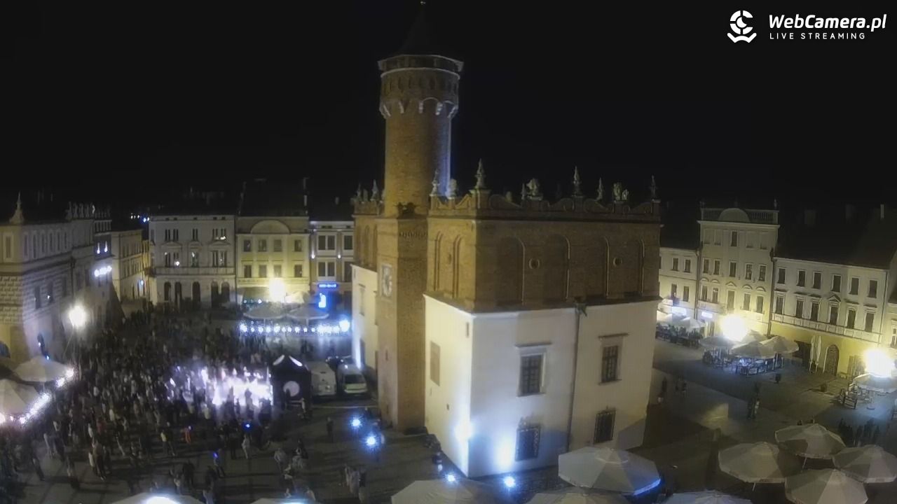 Rynek miejski w Tarnowie - 06 wresień 2026, 20:23
