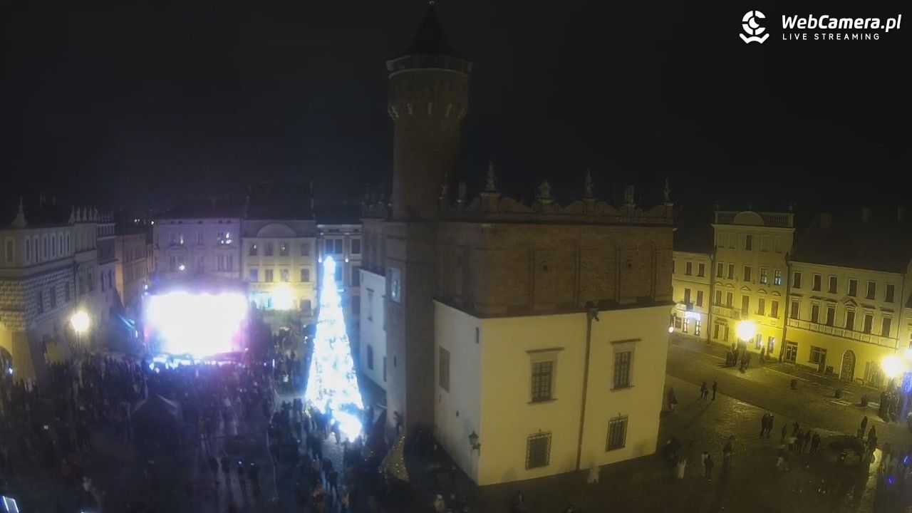 Rynek miejski w Tarnowie - 01 styczeń 2026, 00:29