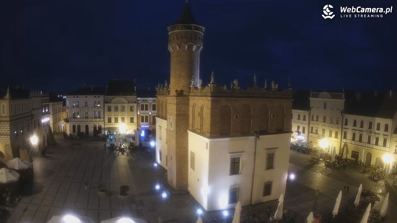 Rynek miejski w Tarnowie - 23 lipiec 2026, 21:20