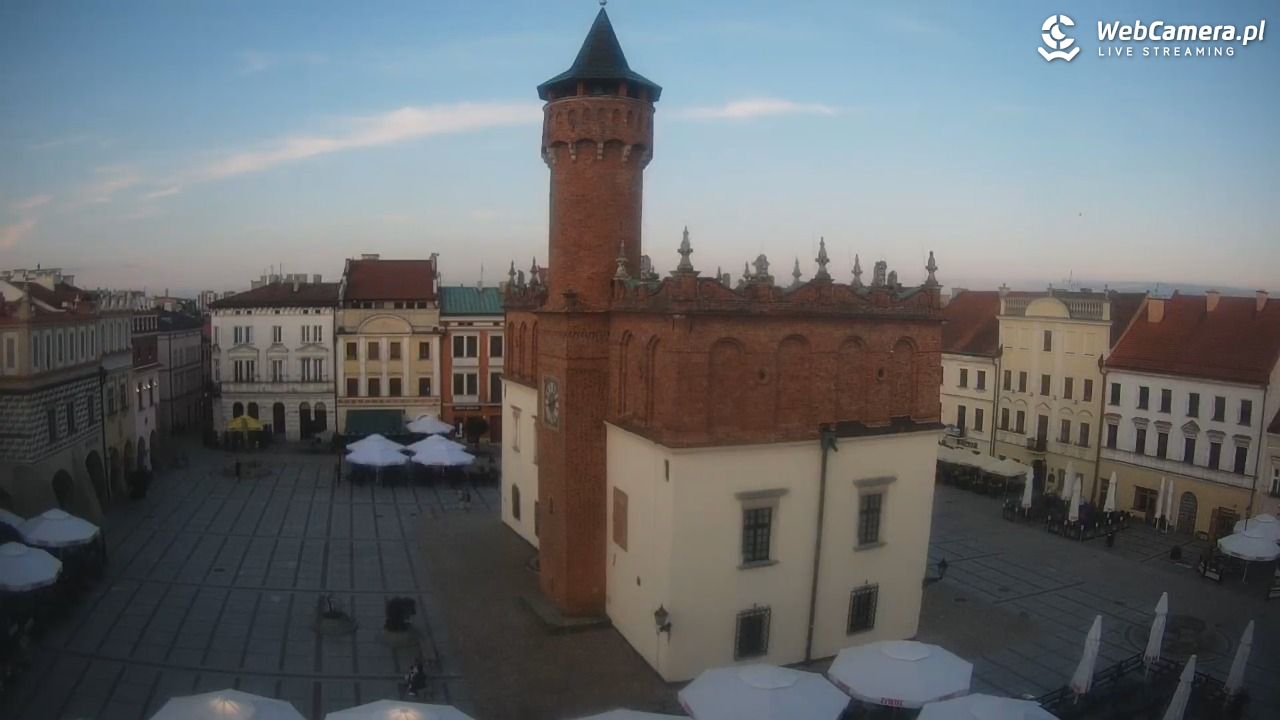 Rynek miejski w Tarnowie - 22 lipiec 2026, 20:13