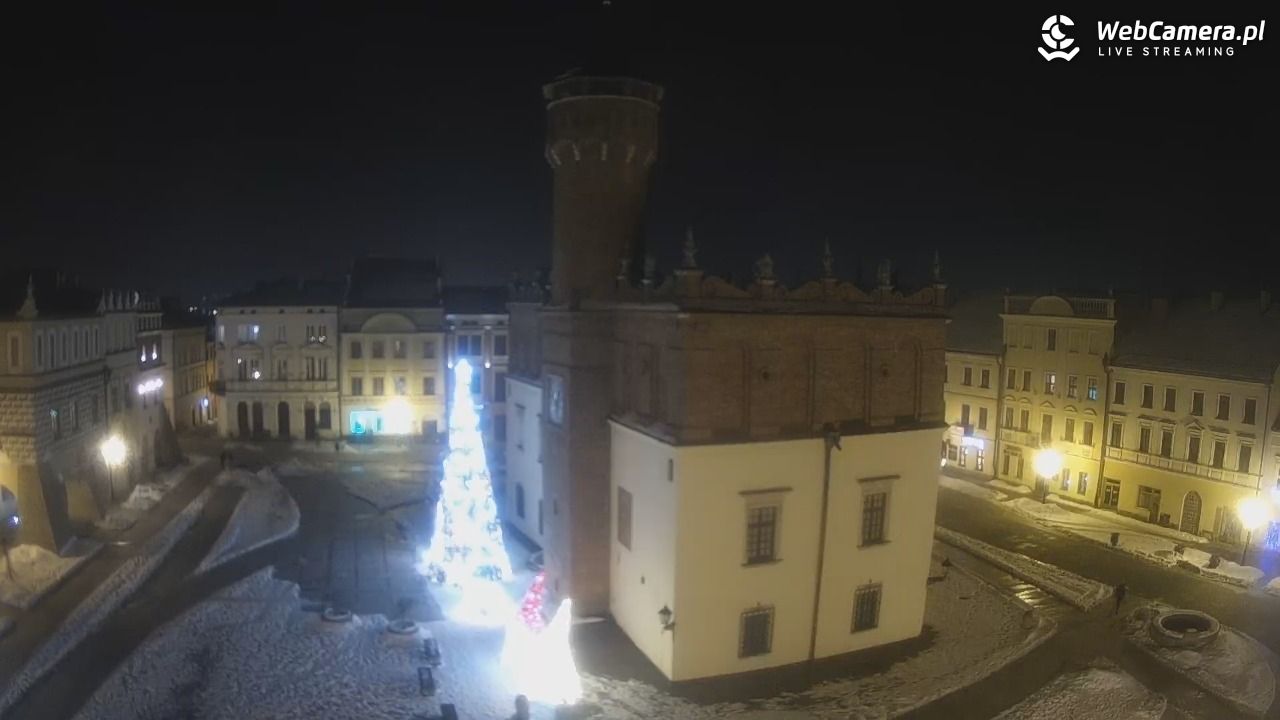 Rynek miejski w Tarnowie - 17 styczeń 2026, 18:09