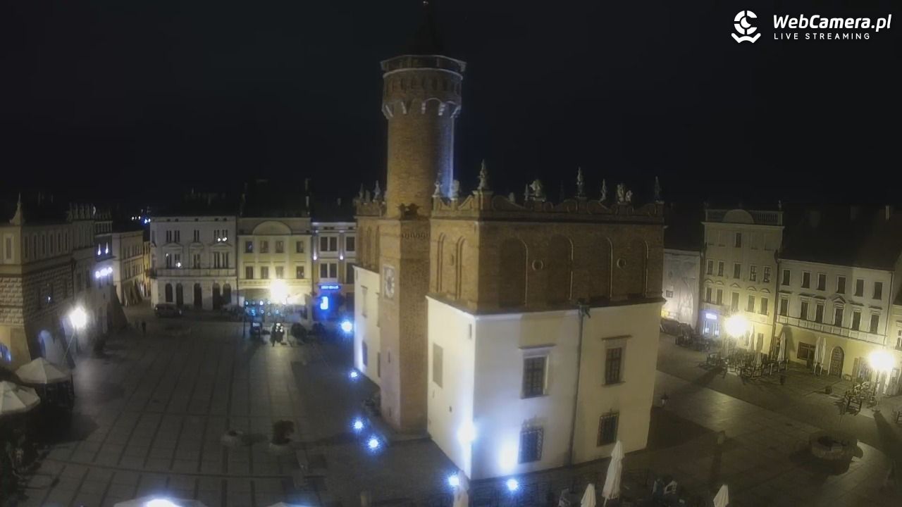 Rynek miejski w Tarnowie - 24 wresień 2026, 21:49