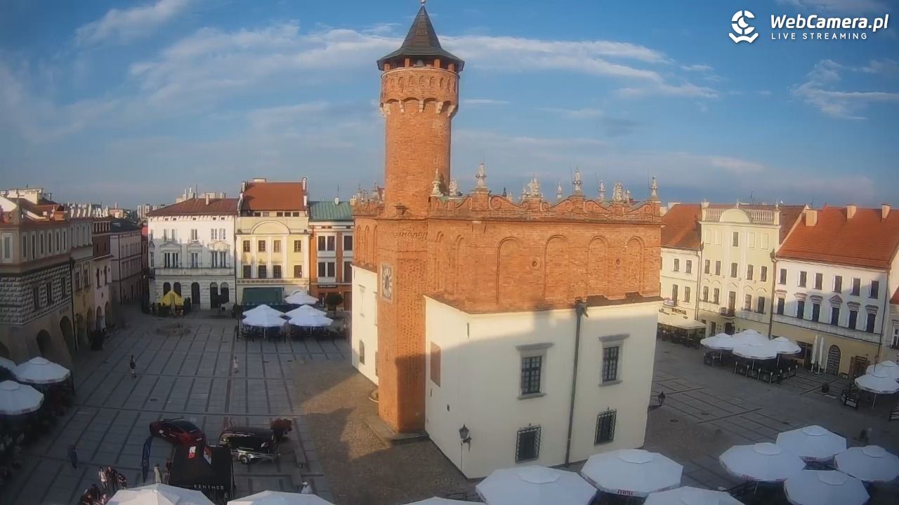 Rynek miejski w Tarnowie - 18 lipiec 2026, 19:05