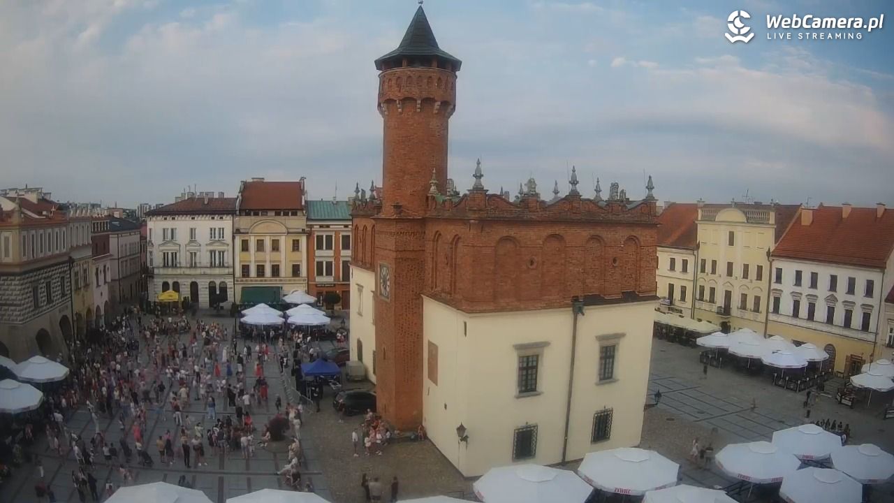 Rynek miejski w Tarnowie - 26 lipiec 2026, 19:24
