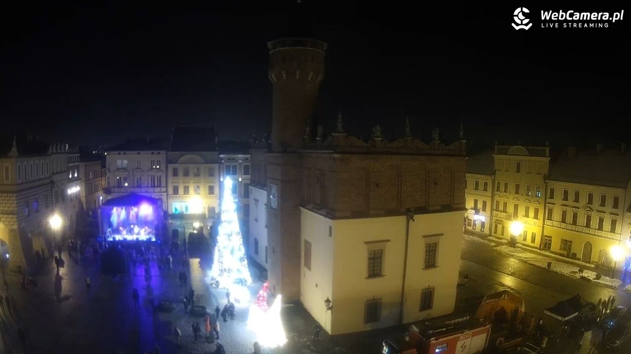 Rynek miejski w Tarnowie - 25 styczeń 2026, 19:19