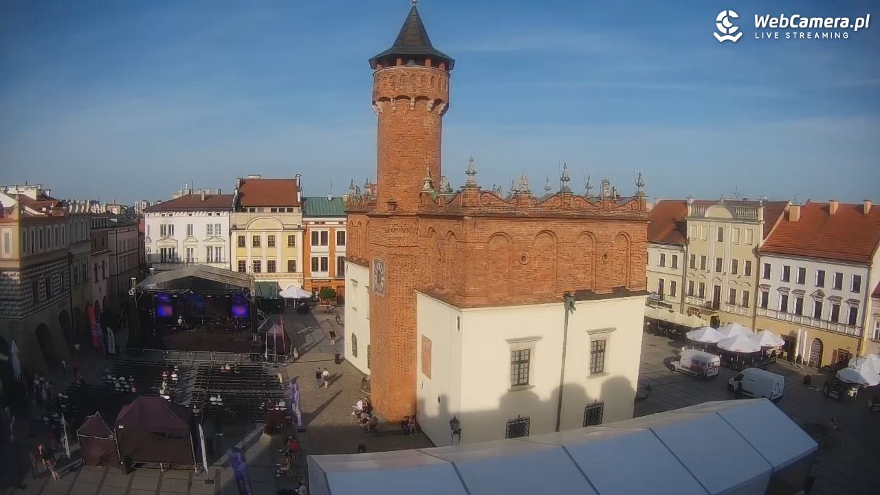 Rynek miejski w Tarnowie - 24 maj 2026, 18:05