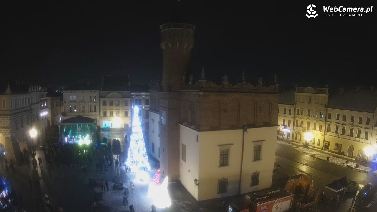 Rynek miejski w Tarnowie - 25 styczeń 2026, 18:00
