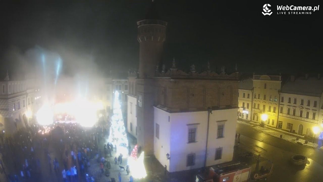 Rynek miejski w Tarnowie - 25 styczeń 2026, 20:03