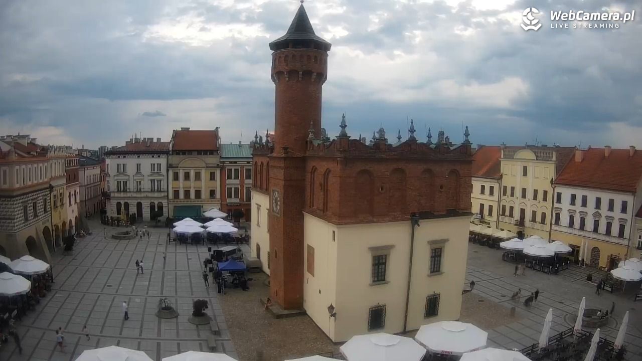 Rynek miejski w Tarnowie - 19 lipiec 2026, 17:54