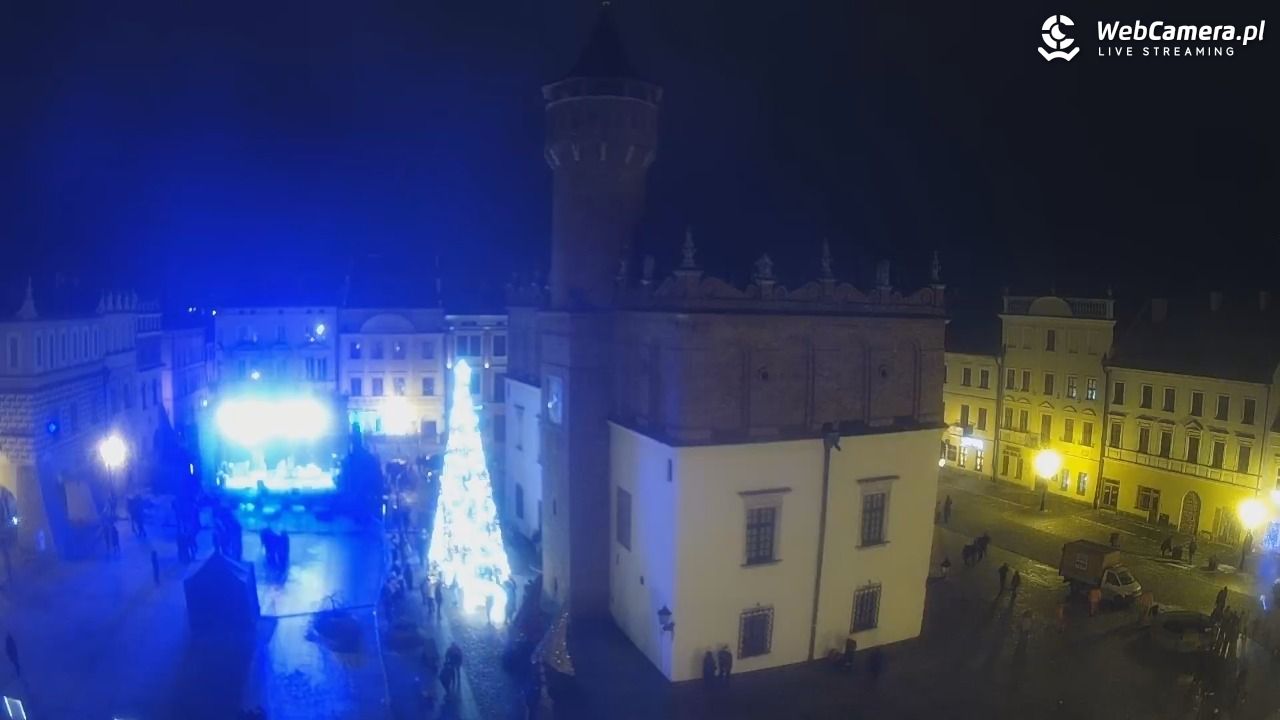 Rynek miejski w Tarnowie - 01 styczeń 2026, 00:42