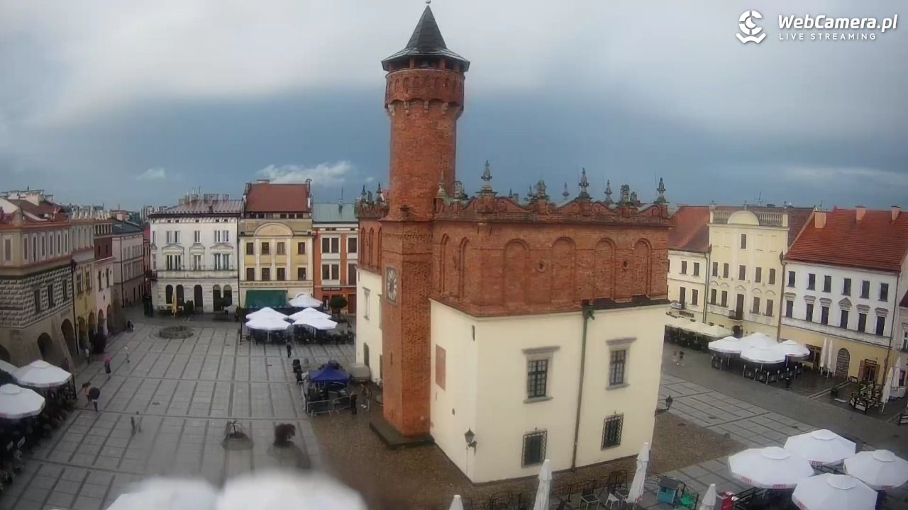 Rynek miejski w Tarnowie - 19 lipiec 2026, 19:37