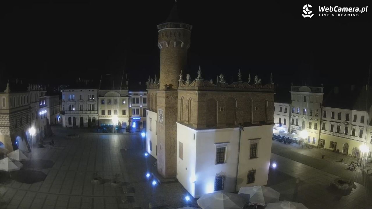 Rynek miejski w Tarnowie - 17 kwiecień 2026, 21:08