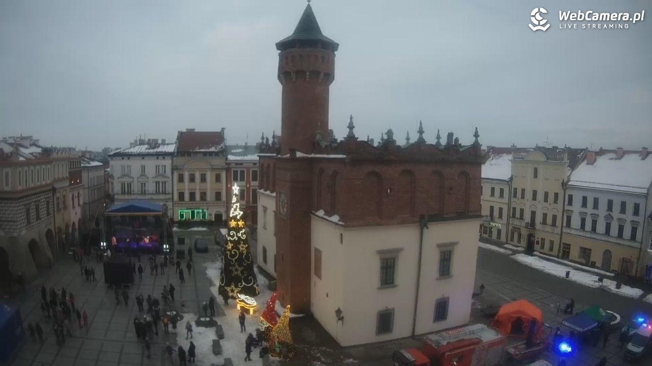 Rynek miejski w Tarnowie - 25 styczeń 2026, 16:16