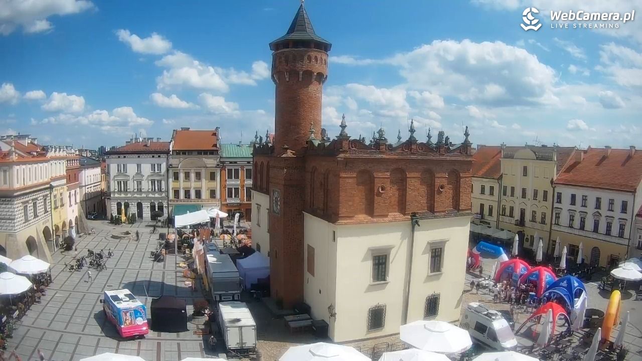 Rynek miejski w Tarnowie - 08 sierpień 2026, 12:58