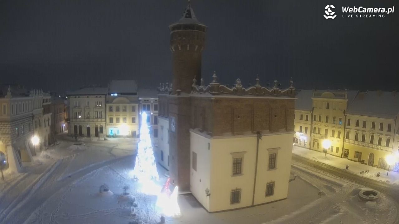 Rynek miejski w Tarnowie - 08 styczeń 2026, 22:19