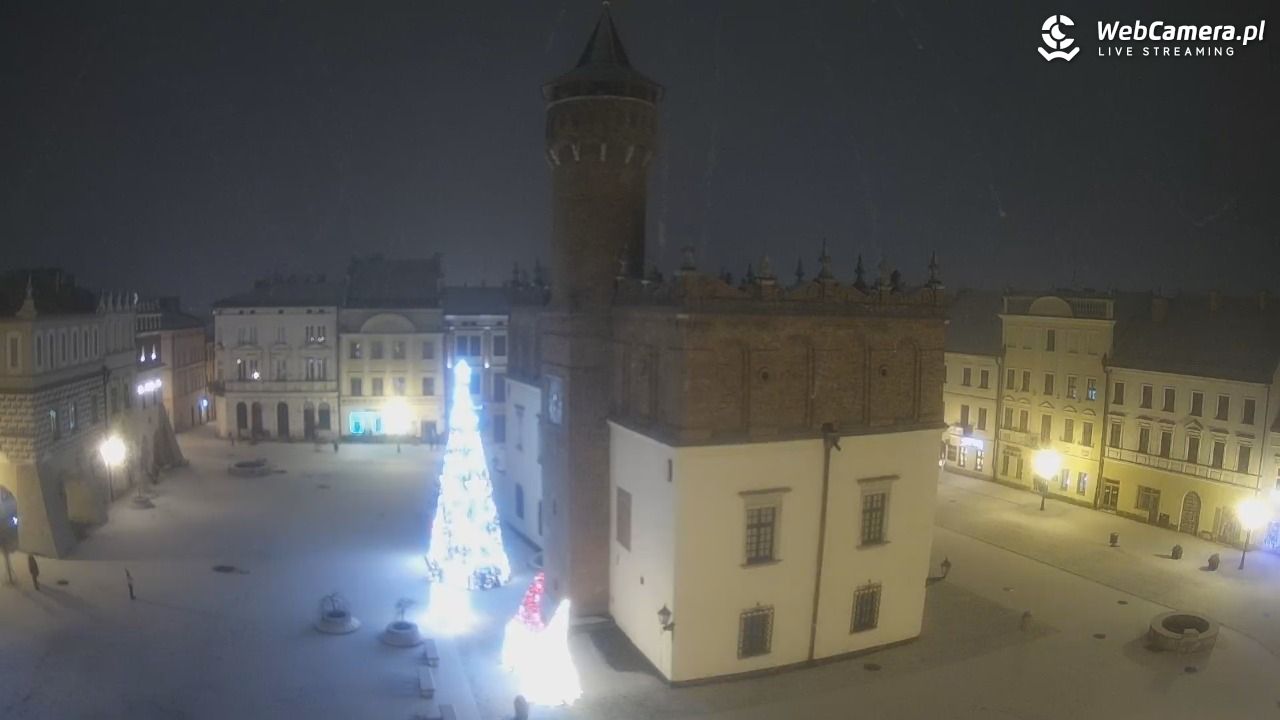 Rynek miejski w Tarnowie - 26 grudzień 2025, 19:54