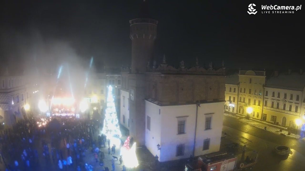 Rynek miejski w Tarnowie - 25 styczeń 2026, 20:03