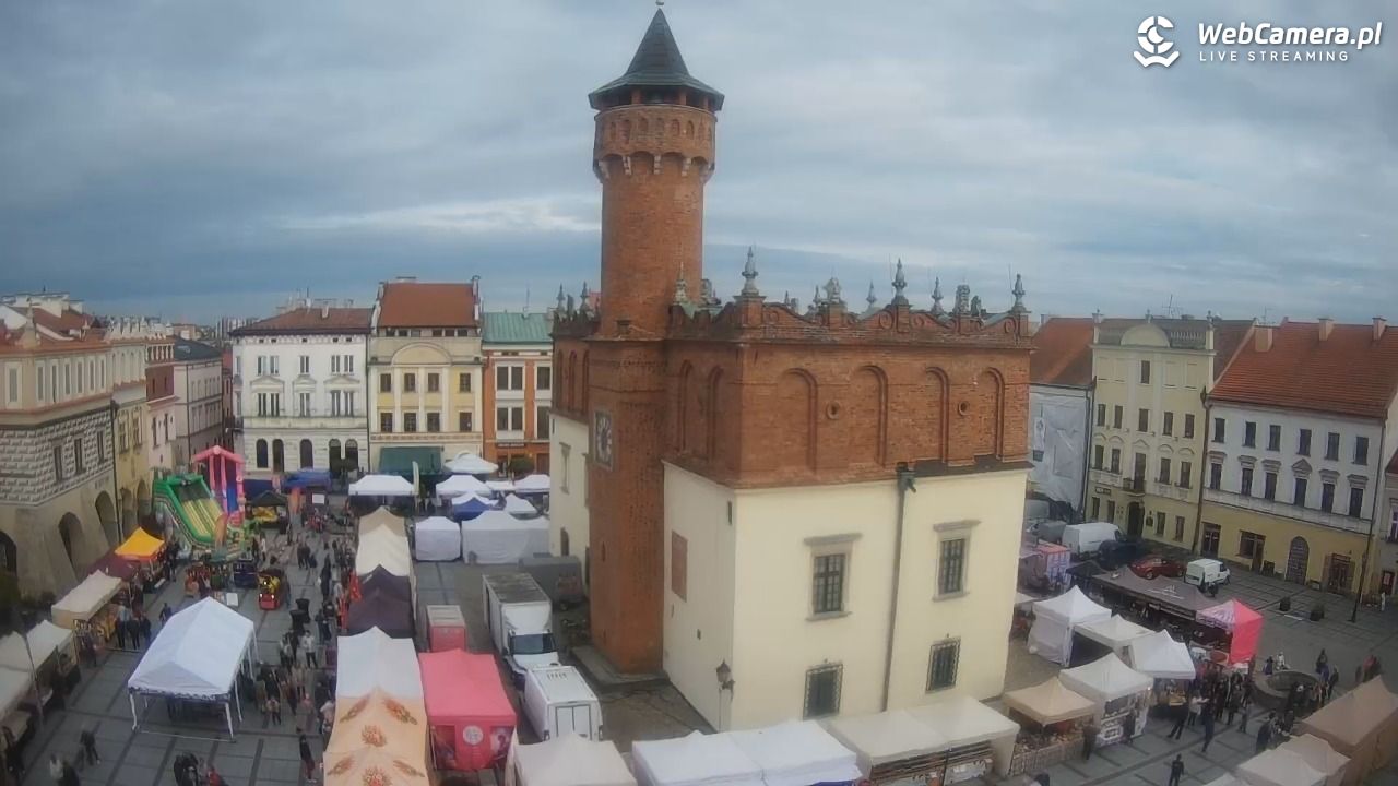 Rynek miejski w Tarnowie - 24 październik 2026, 13:02