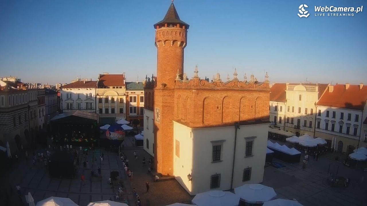 Rynek miejski w Tarnowie - 27 czerwiec 2026, 19:44