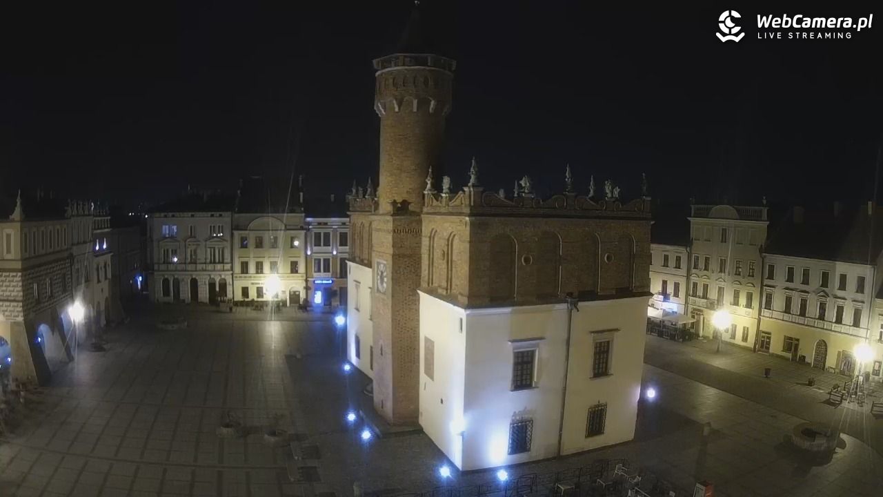 Rynek miejski w Tarnowie - 15 kwiecień 2026, 23:03