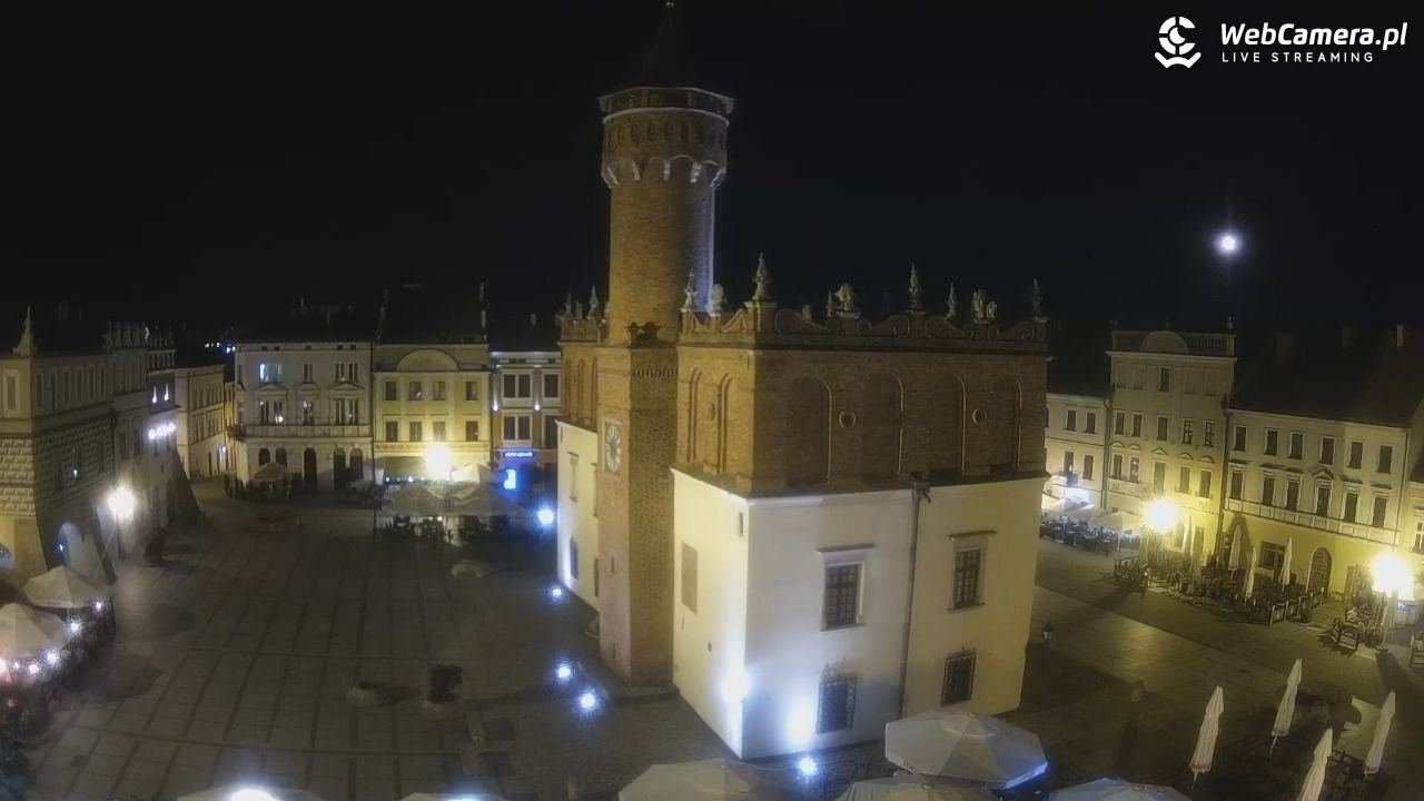 Rynek miejski w Tarnowie - 30 lipiec 2026, 21:51