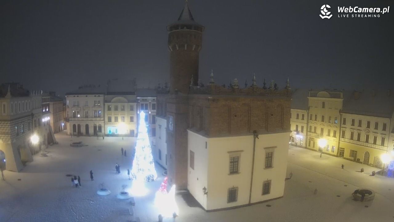 Rynek miejski w Tarnowie - 26 grudzień 2025, 21:12