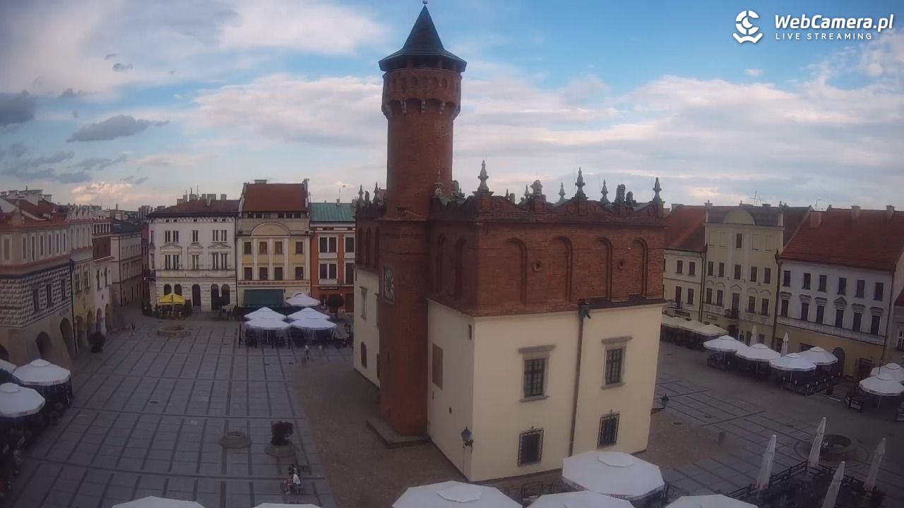 Rynek miejski w Tarnowie - 20 sierpień 2026, 17:47