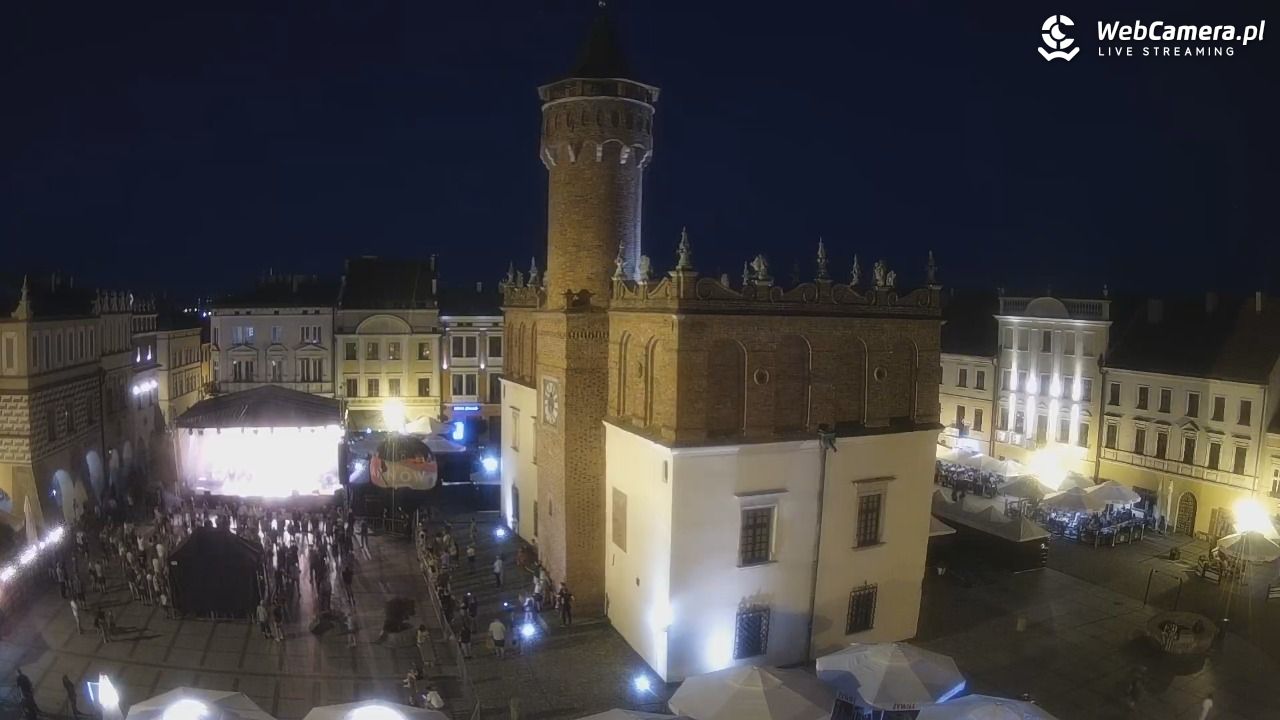 Rynek miejski w Tarnowie - 27 czerwiec 2026, 21:58