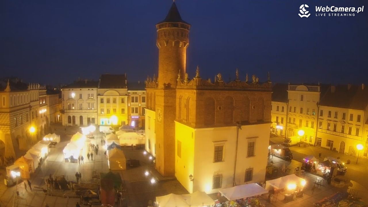 Rynek miejski w Tarnowie - 20 marzec 2026, 18:20