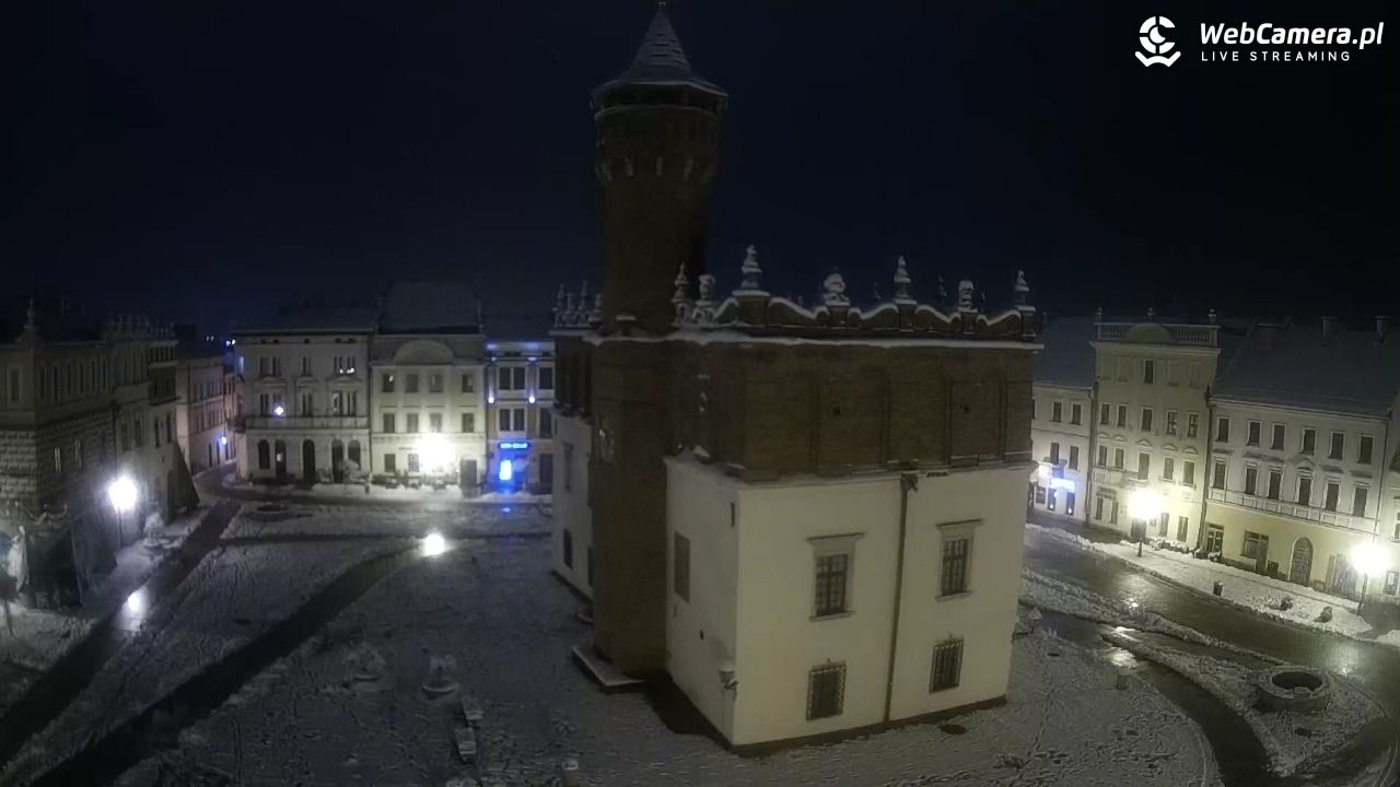 Rynek miejski w Tarnowie - 23 listopad 2025, 22:55