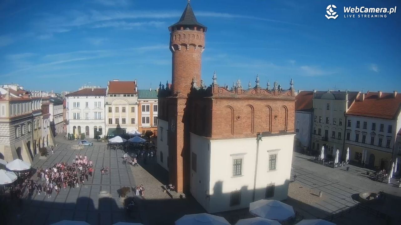 Rynek miejski w Tarnowie - 16 wresień 2026, 16:09