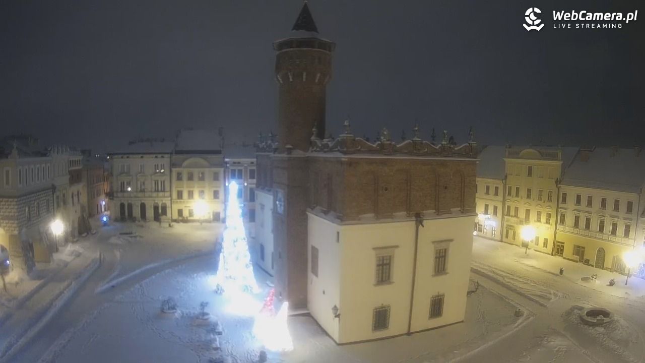 Rynek miejski w Tarnowie - 11 styczeń 2026, 23:14