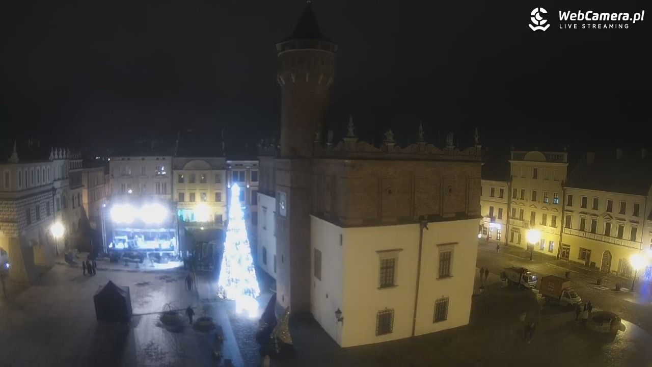 Rynek miejski w Tarnowie - 01 styczeń 2026, 01:18