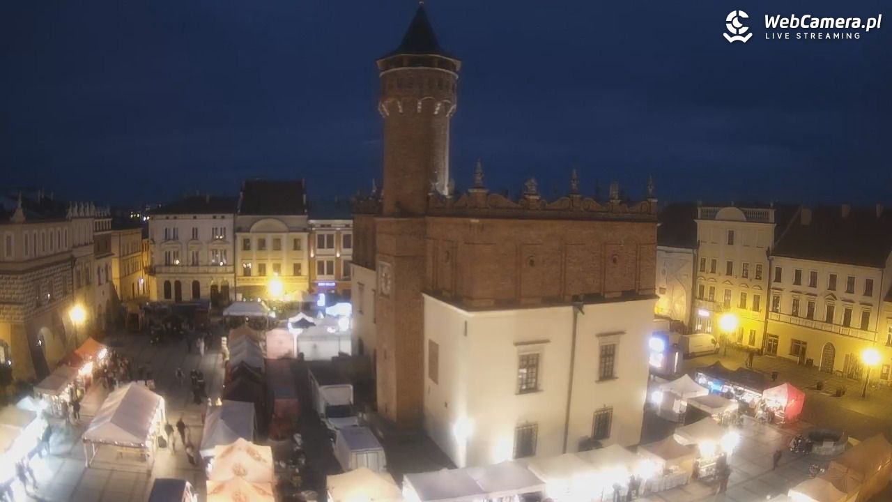 Rynek miejski w Tarnowie - 25 październik 2026, 15:56