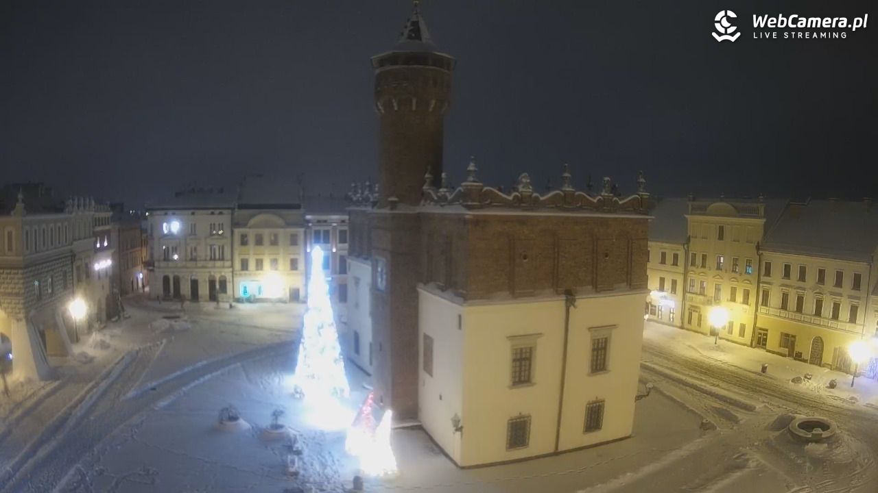 Rynek miejski w Tarnowie - 08 styczeń 2026, 18:02