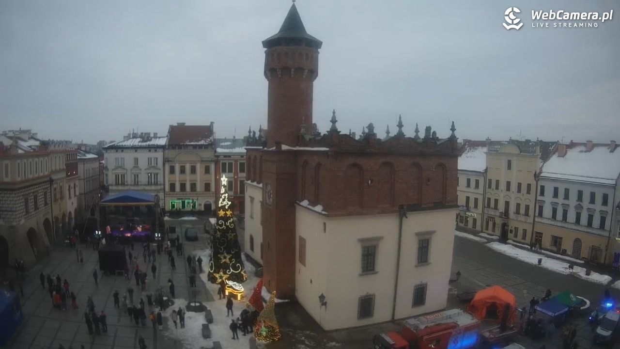 Rynek miejski w Tarnowie - 25 styczeń 2026, 16:15