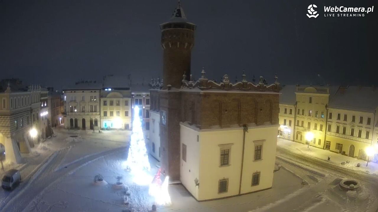 Rynek miejski w Tarnowie - 08 styczeń 2026, 19:52