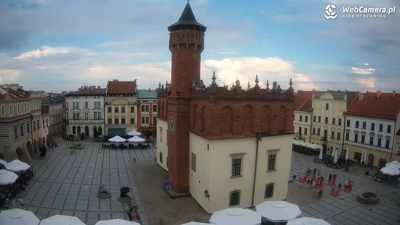 Rynek miejski w Tarnowie - 21 czerwiec 2026, 17:50