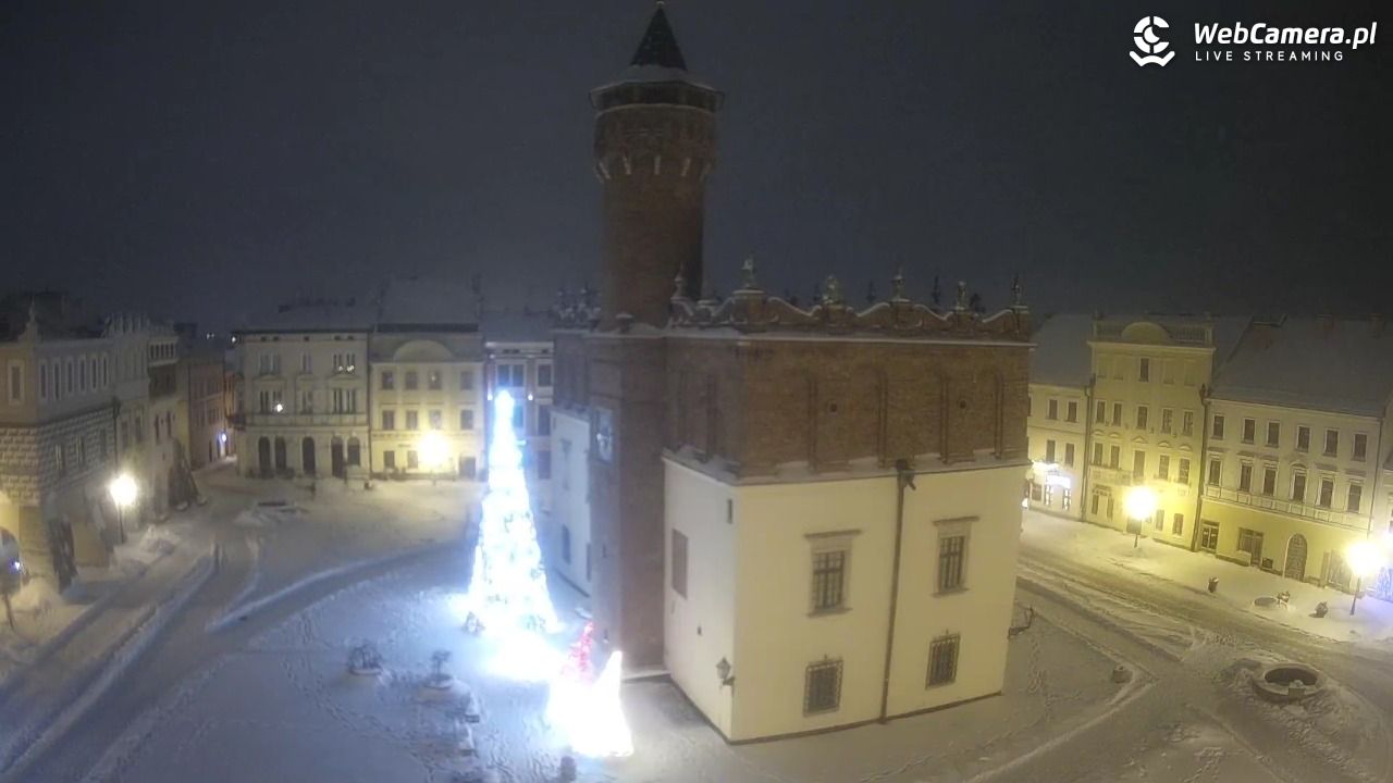 Rynek miejski w Tarnowie - 11 styczeń 2026, 22:13