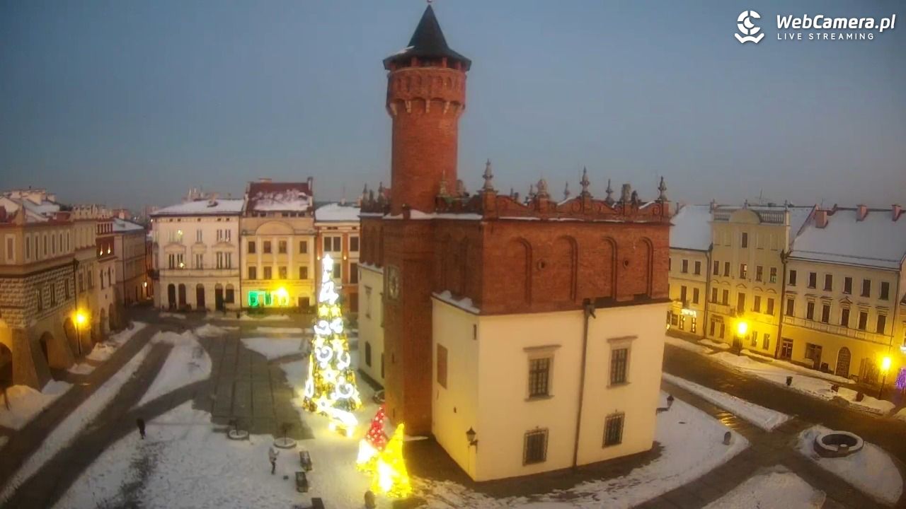 Rynek miejski w Tarnowie - 17 styczeń 2026, 16:30