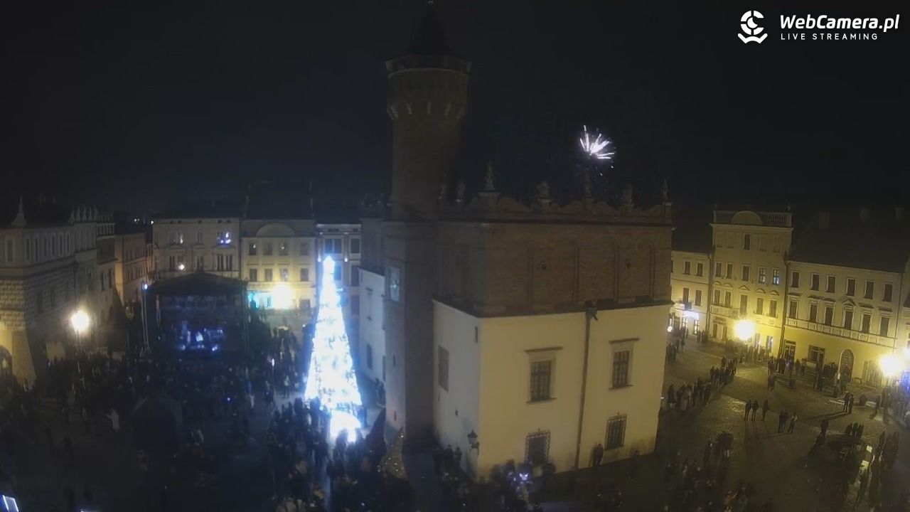 Rynek miejski w Tarnowie - 01 styczeń 2026, 00:14